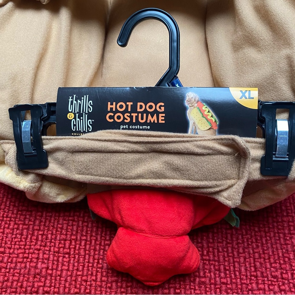 Thrills Chills Hot Dog Costume for Pets - Picture 6 of 7